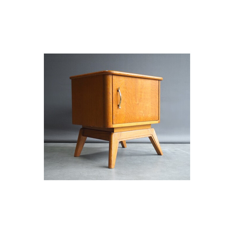 Pair of mid century Dutch Night Stands - 1950s