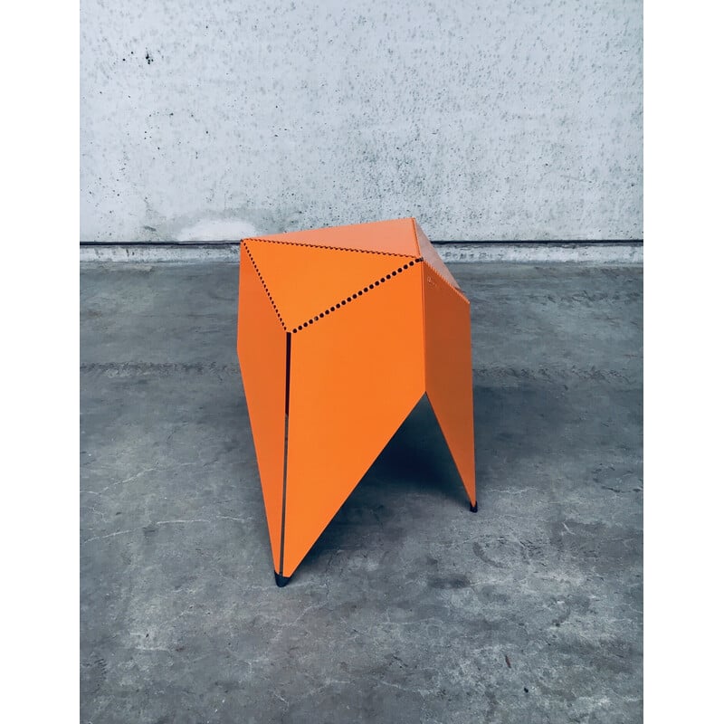 Mesa auxiliar vintage de origami "Bloomm