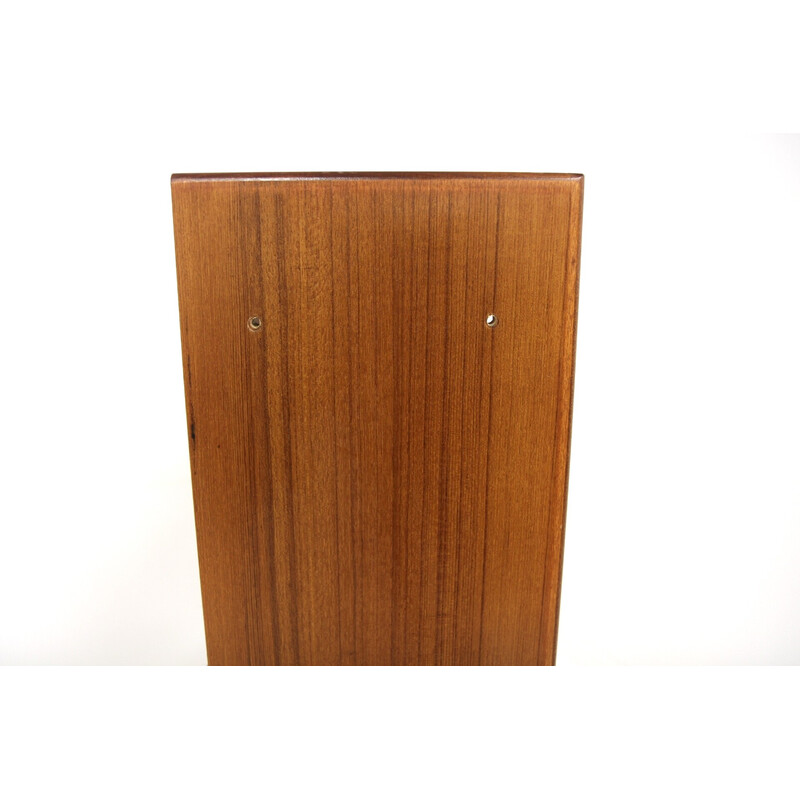 Vintage teak bookcase chest of drawers, Sweden 1960