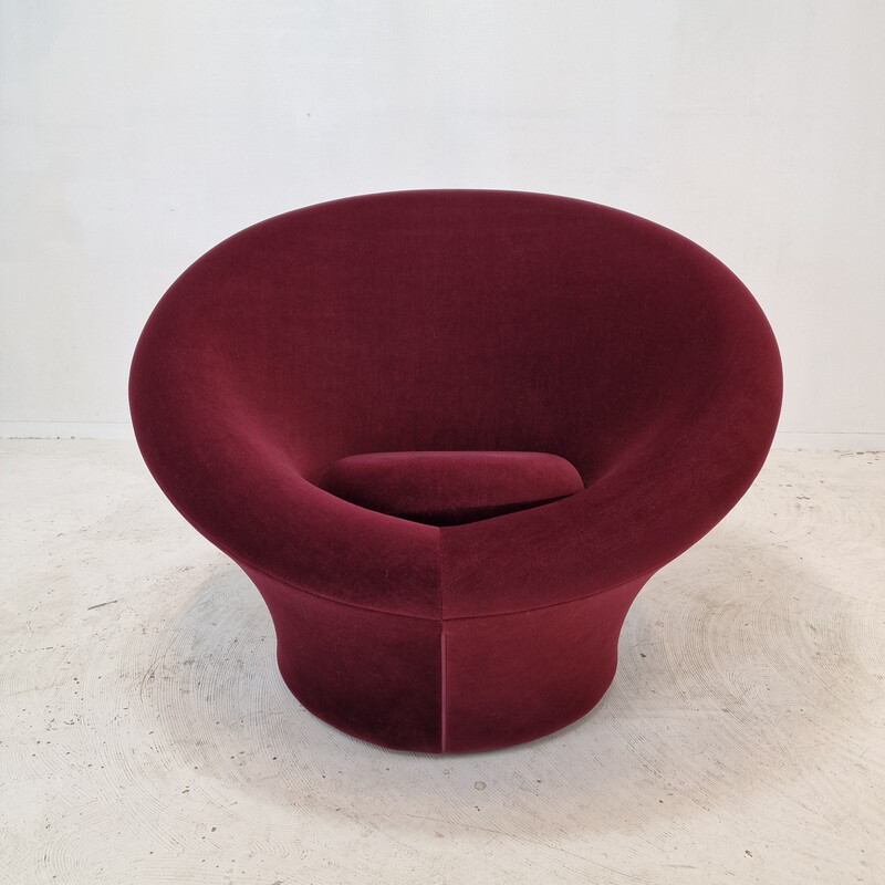 Vintage "Gros Champignon" armchair in wool by Pierre Paulin for Artifort, 1960