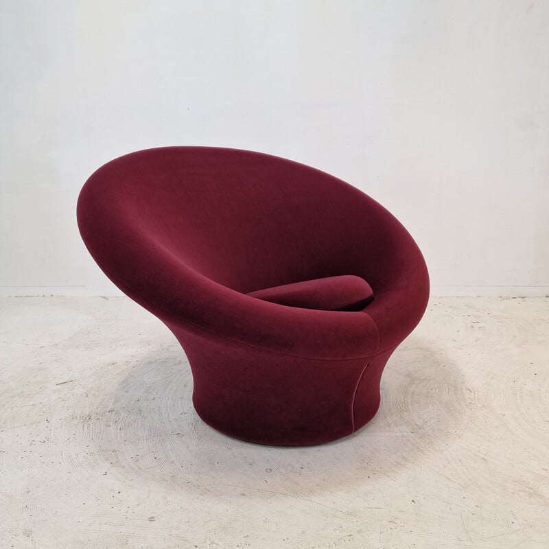 Vintage "Gros Champignon" armchair in wool by Pierre Paulin for Artifort, 1960