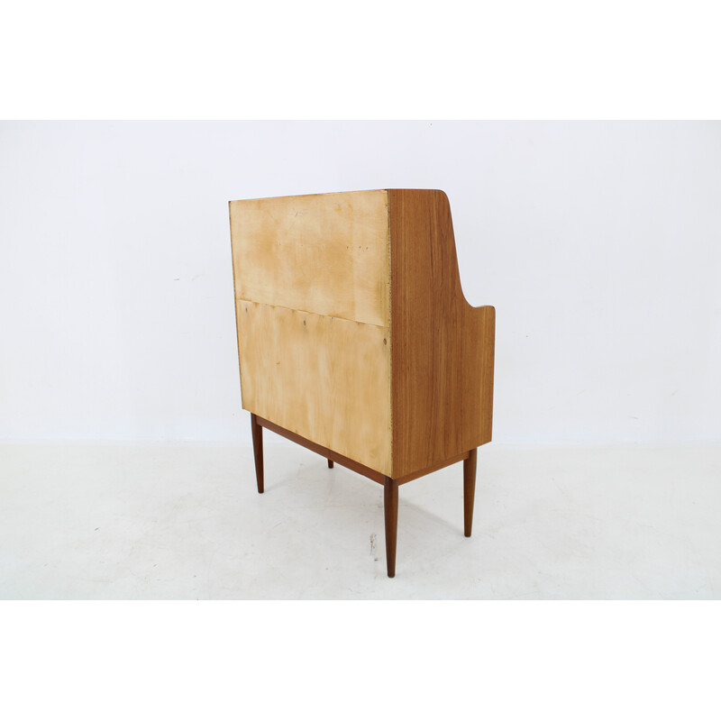 Vintage teak writing cabinet, Denmark 1960