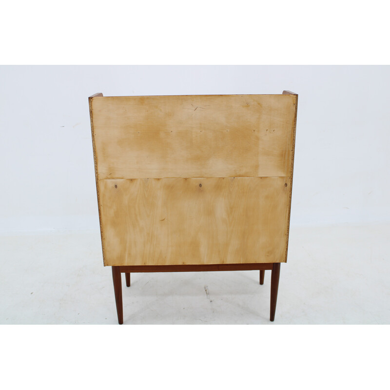 Vintage teak writing cabinet, Denmark 1960