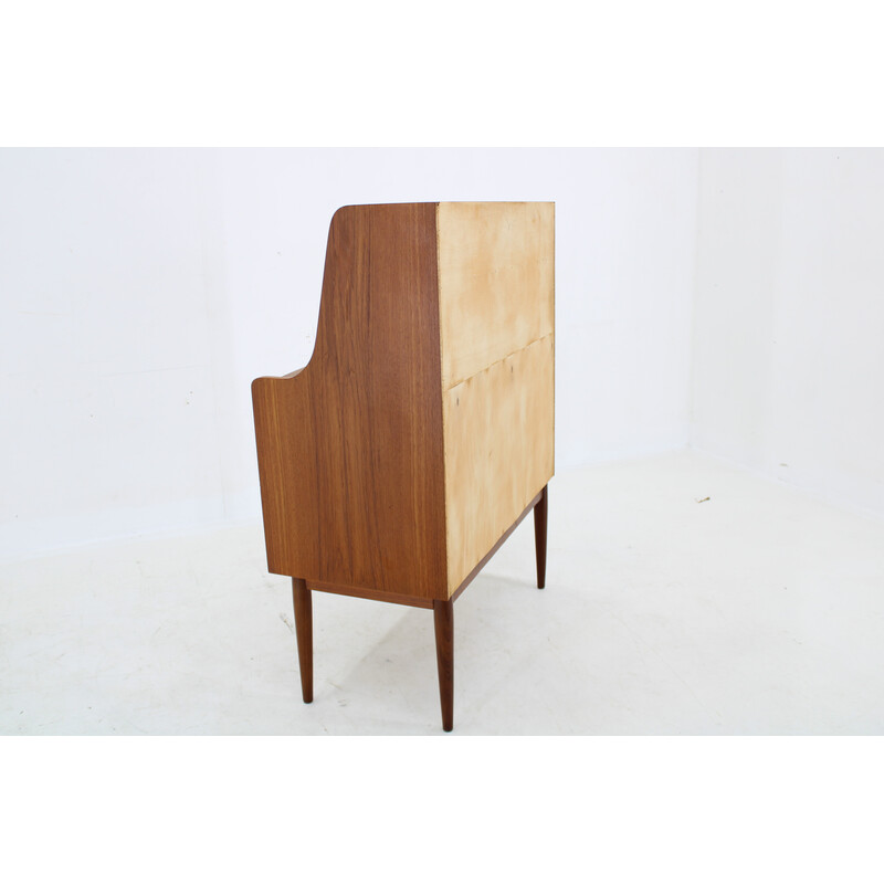 Vintage teak writing cabinet, Denmark 1960