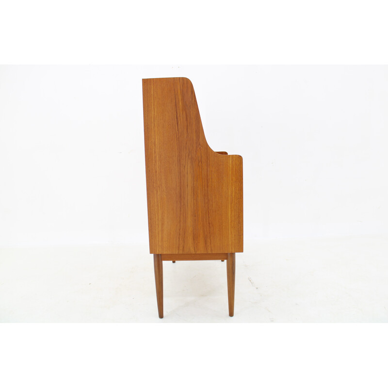 Vintage teak writing cabinet, Denmark 1960