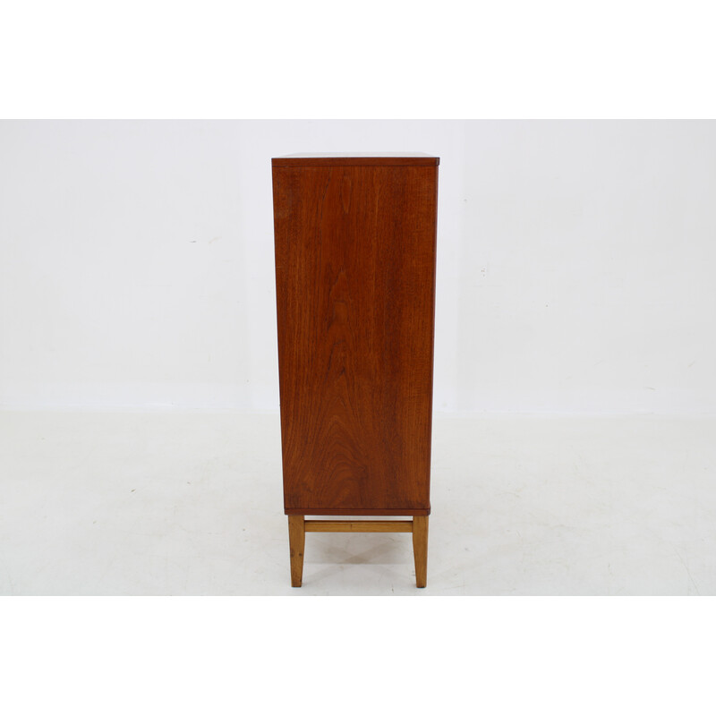 Vintage teak chest of drawers with drawers, Denmark 1960