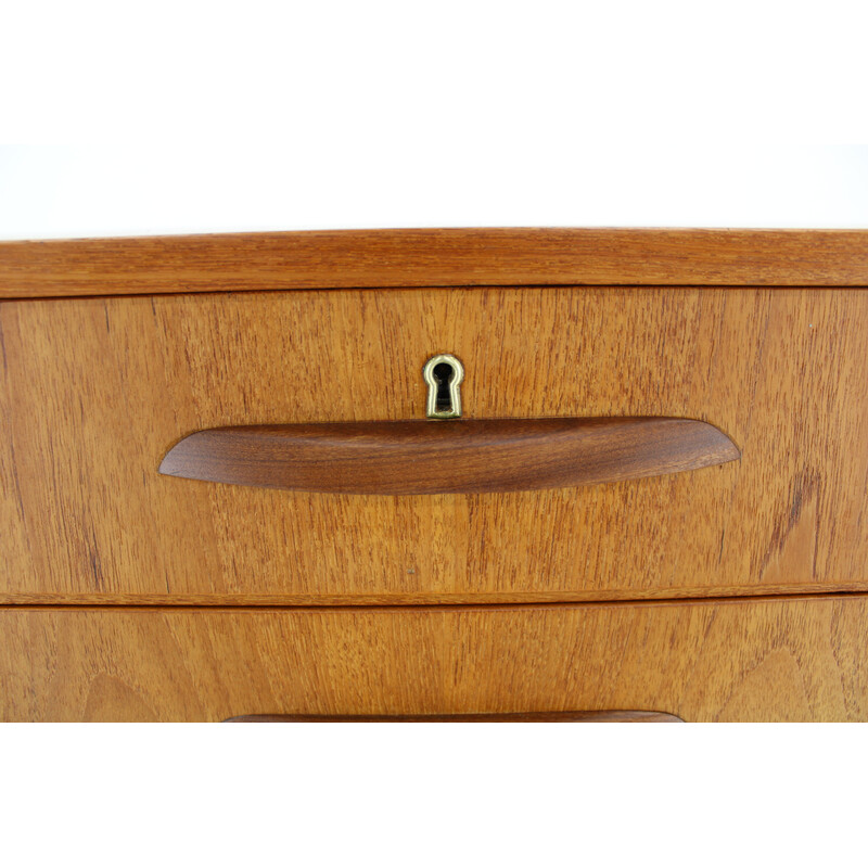 Vintage teak chest of drawers with drawers, Denmark 1960