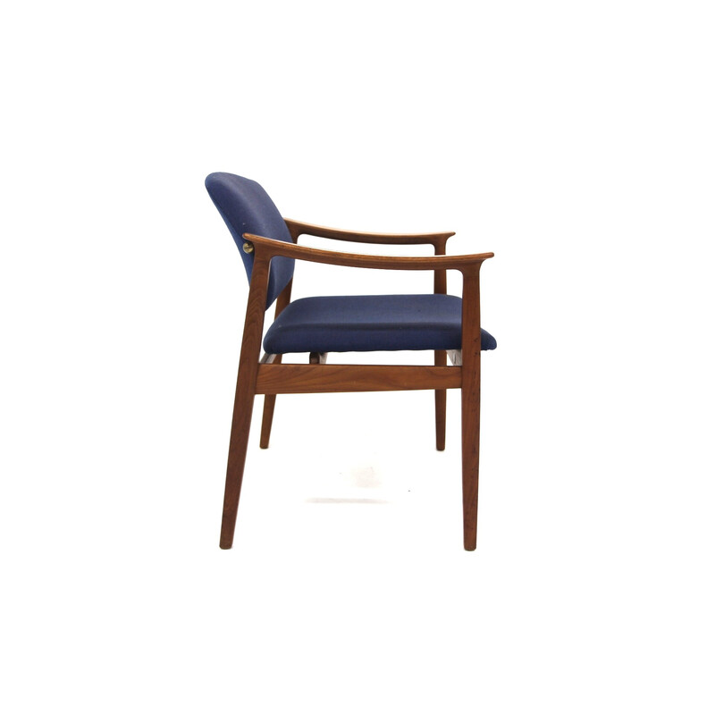 Fauteuil vintage modèle 189 en teck par Tove et Edvard Kindt-Larsen pour France et Søn, Danemark 1960