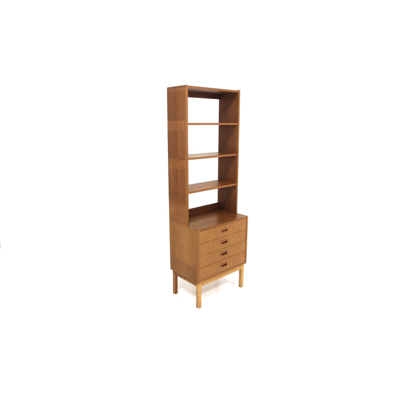 Vintage teak bookcase, Sweden 1960