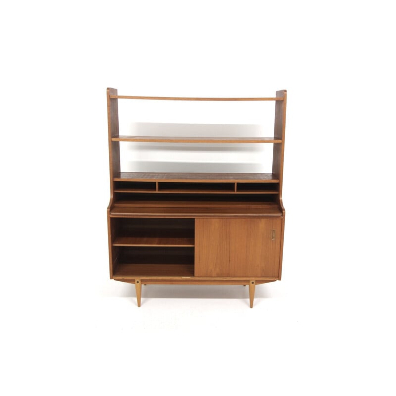 Vintage teak secretary, Sweden 1960