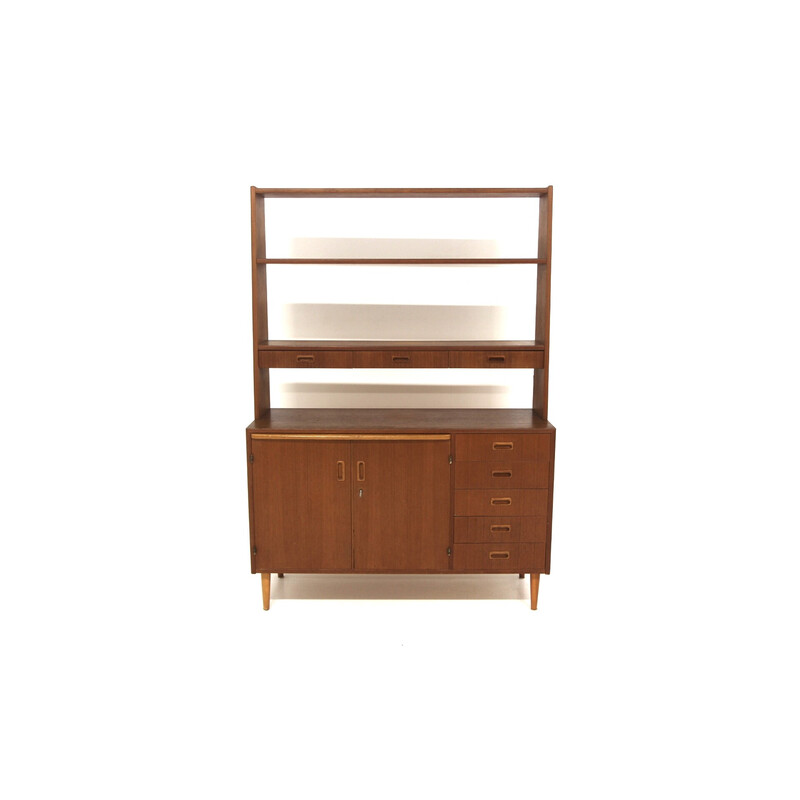 Vintage teak secretary, Sweden 1960