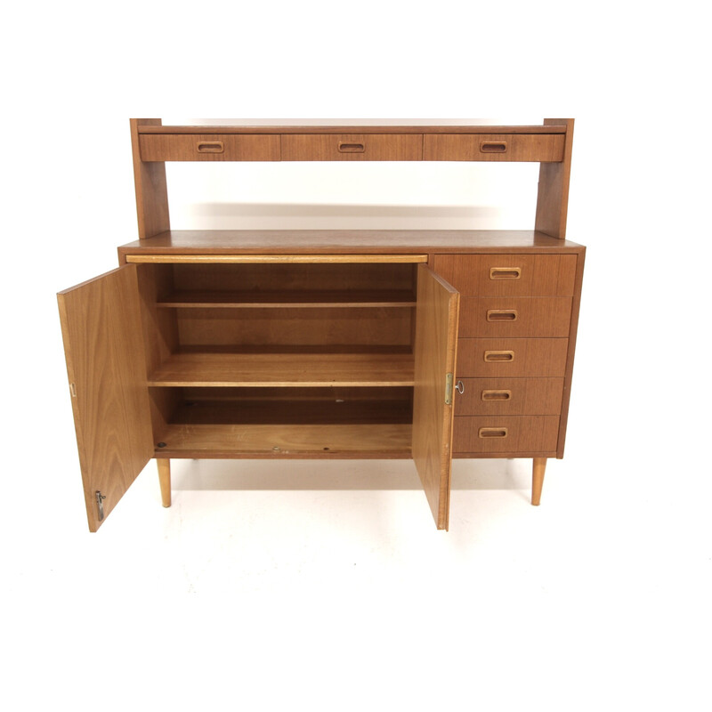 Vintage teak secretary, Sweden 1960