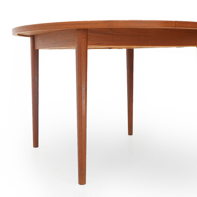 Vintage "Malta" extendable teak dining table by Hugo Troeds, Sweden 1960