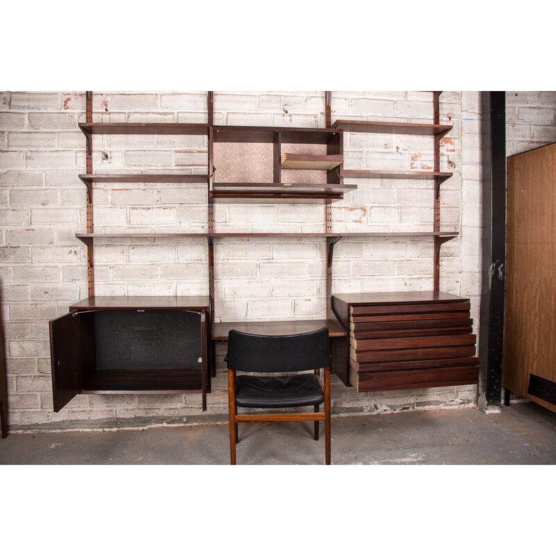 Vintage rosewood bookcase shelf by Poul Cadovius, Denmark 1960