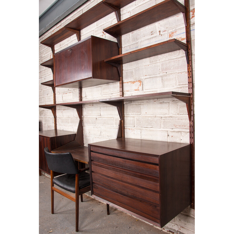 Vintage rosewood bookcase shelf by Poul Cadovius, Denmark 1960