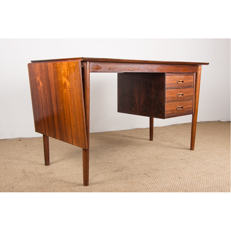 Vintage model 0S 51 desk in rosewood with extension by Arne Vodder for Sigh et Son, Denmark 1960
