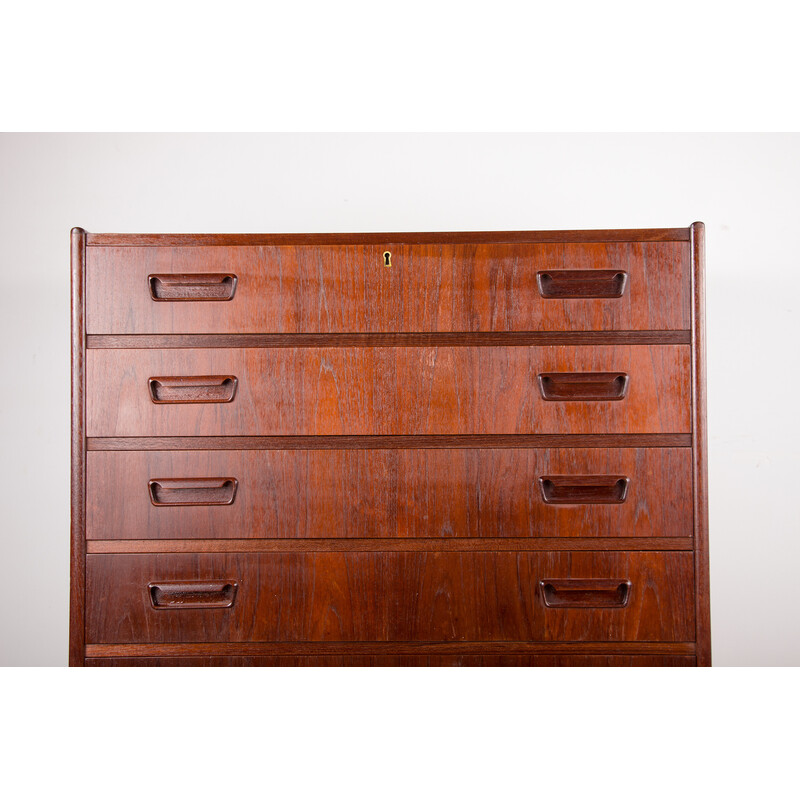 Vintage teak chest of drawers by Gunnar Nielsen for Tibergaard, Denmark 1960