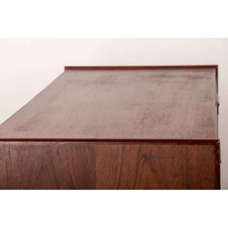 Vintage teak chest of drawers by Gunnar Nielsen for Tibergaard, Denmark 1960