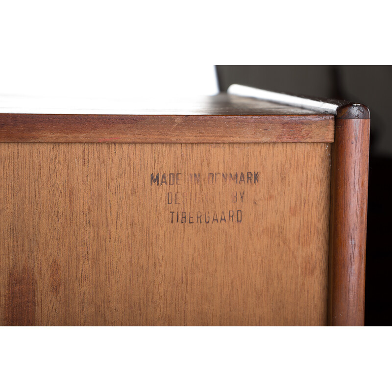 Vintage teak chest of drawers by Gunnar Nielsen for Tibergaard, Denmark 1960