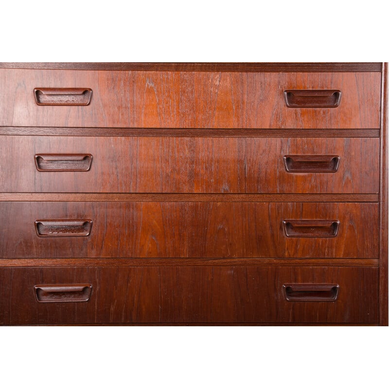 Vintage teak chest of drawers by Gunnar Nielsen for Tibergaard, Denmark 1960