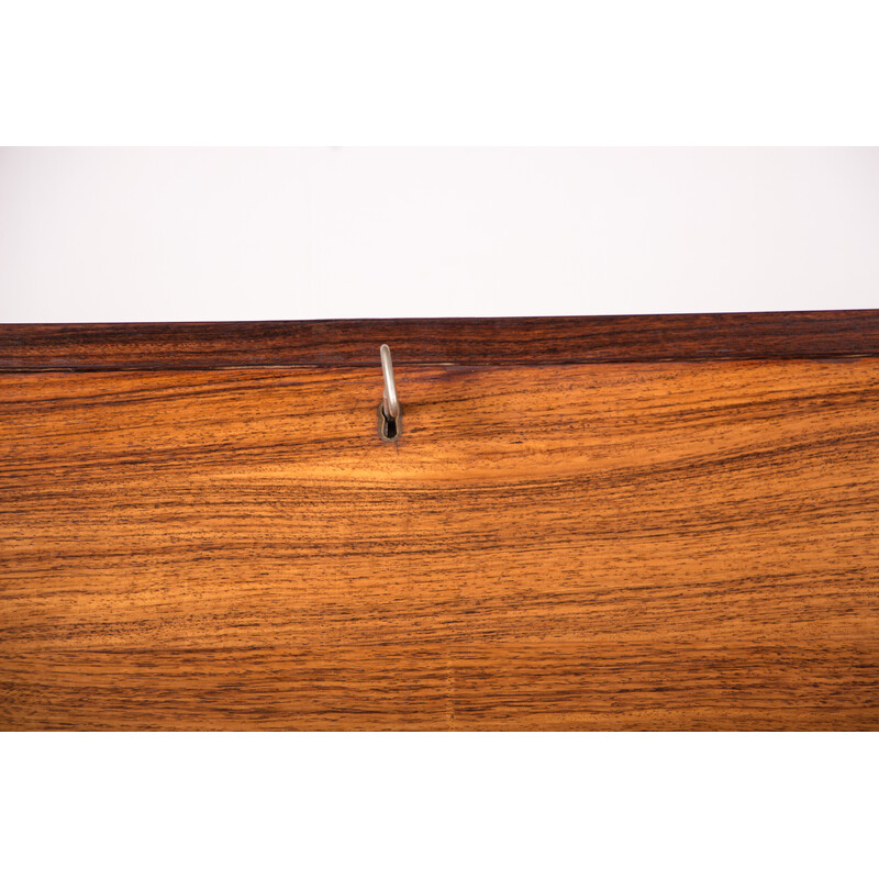 Vintage secretary in Rio rosewood for Dyrlund, Denmark 1960