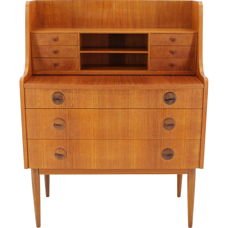 Vintage teak writing cabinet, Denmark 1960