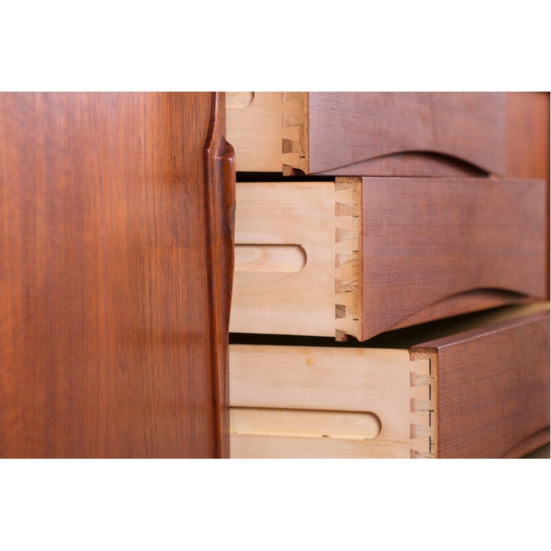 Vintage teak sideboard by Axel Christensen for Aco Mobler, Denmark 1960