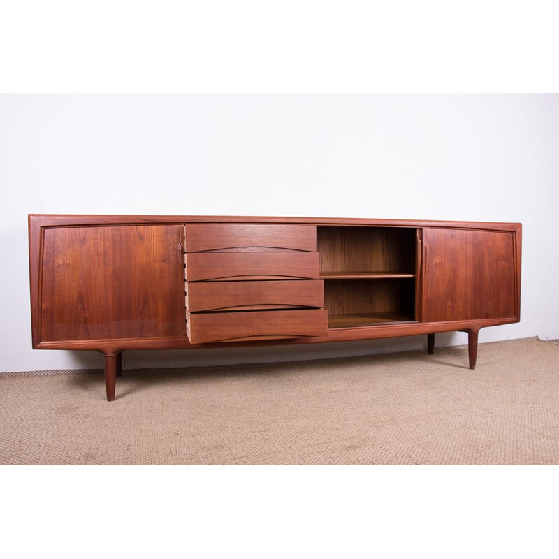 Vintage teak sideboard by Axel Christensen for Aco Mobler, Denmark 1960