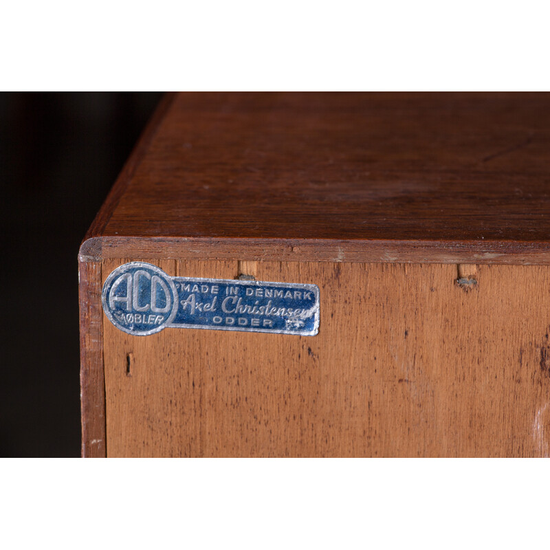 Vintage teak sideboard by Axel Christensen for Aco Mobler, Denmark 1960