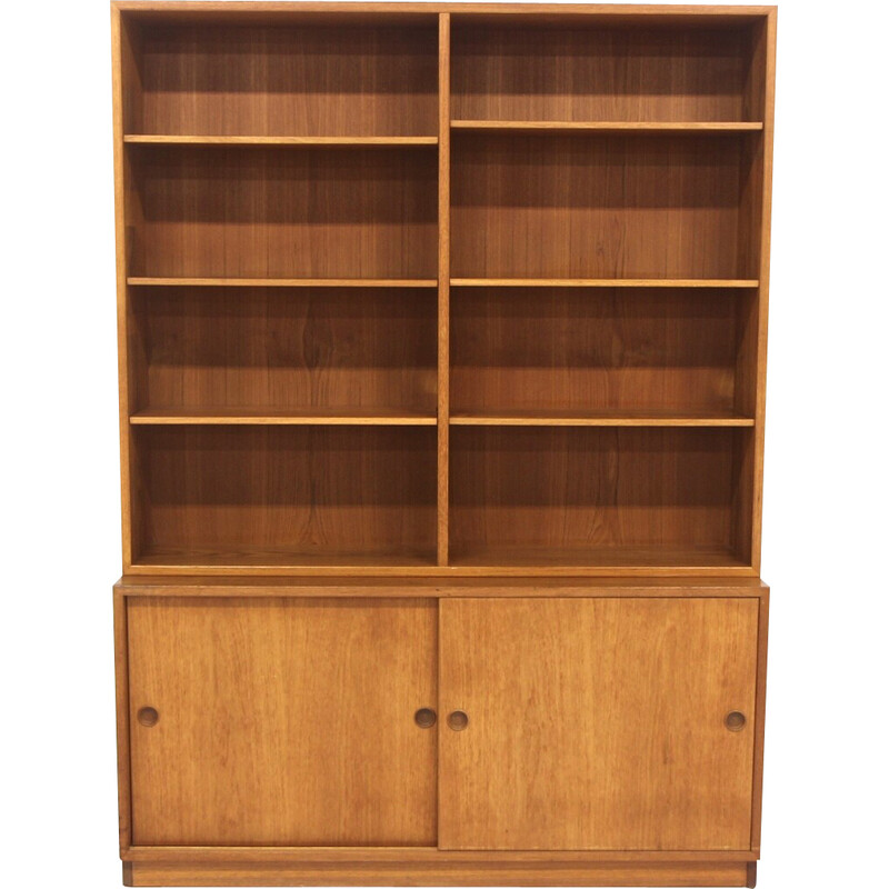 Vintage "Öresund" teak bookcase by Børge Mogensen for Karl Andersson, Sweden 1960