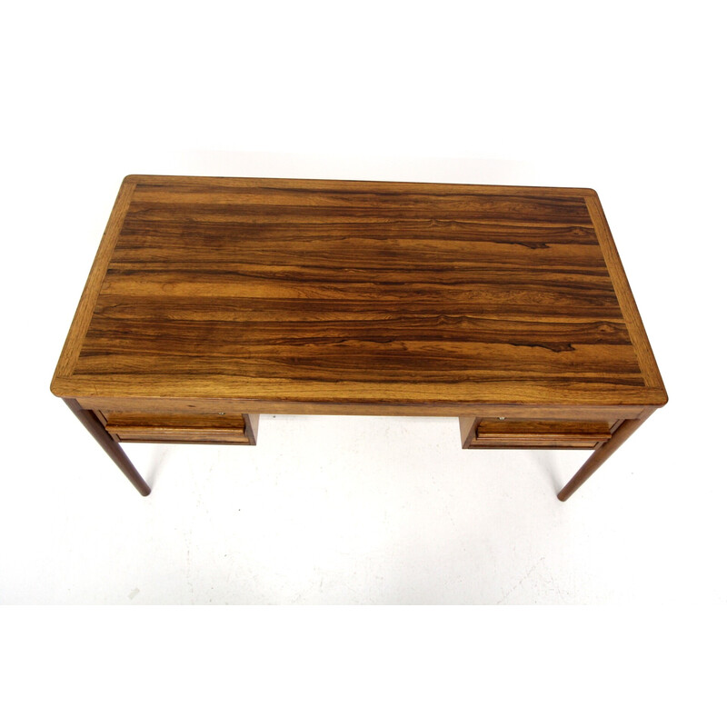 Vintage rosewood desk for Averskogs Möbelfabrik, Sweden 1960