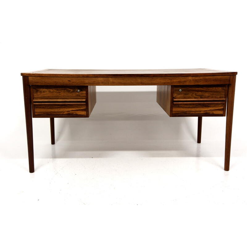 Vintage-Schreibtisch aus Palisanderholz für Averskogs Möbelfabrik, Schweden 1960