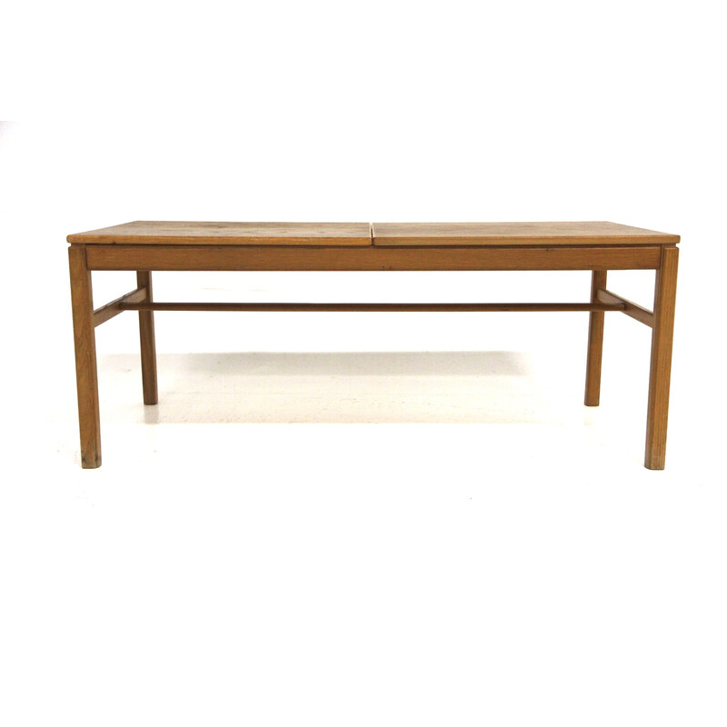 Vintage "Casino" teak bench by Engström and Myrstrand for Tingströms, Sweden 1960