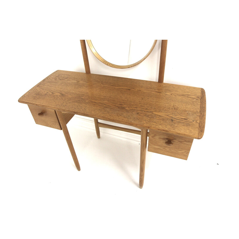 Vintage oak dressing table by Engström and Myrstrand for Bodafors, Sweden 1960