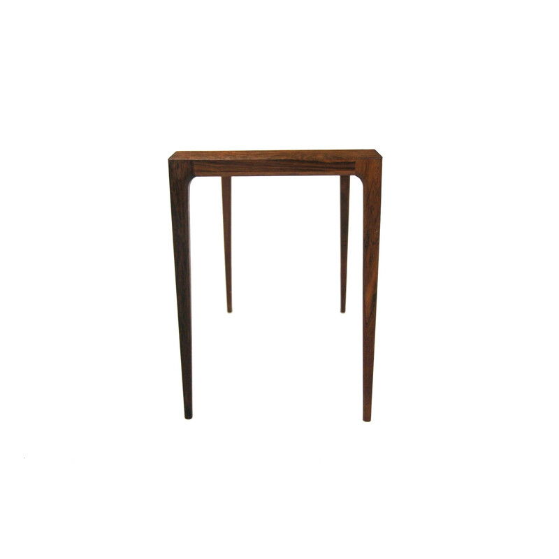 Vintage rosewood side table by Johannes Andersen for Silkeborg, Denmark 1960