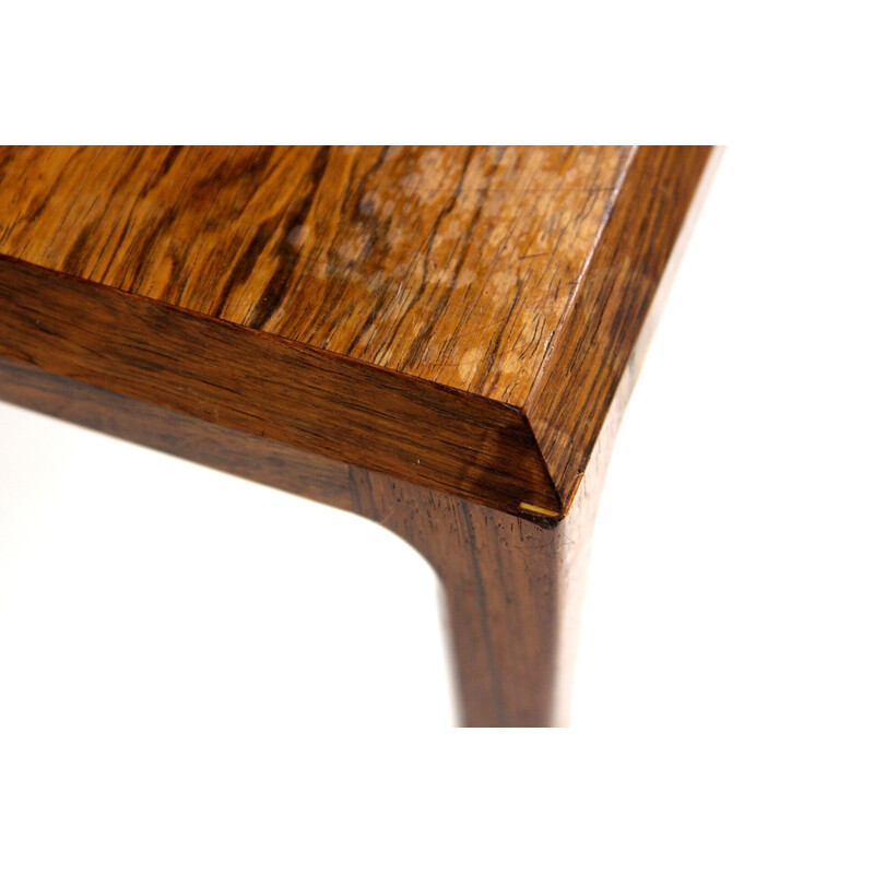 Vintage rosewood side table by Johannes Andersen for Silkeborg, Denmark 1960