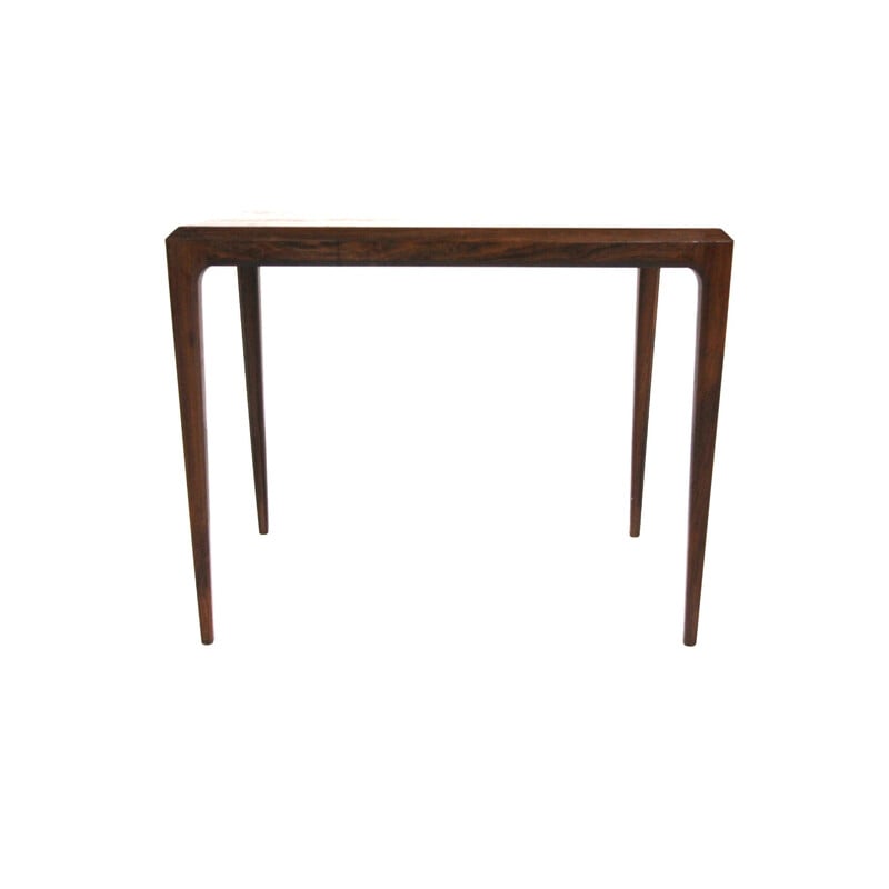 Vintage rosewood side table by Johannes Andersen for Silkeborg, Denmark 1960