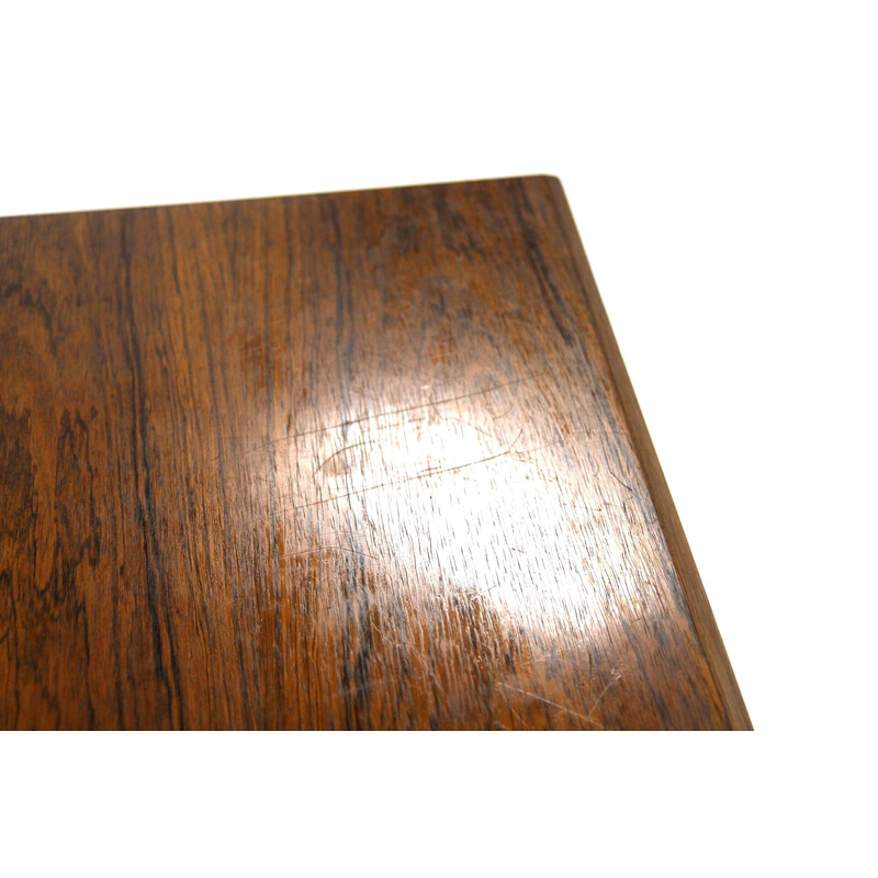 Vintage rosewood side table by Johannes Andersen for Silkeborg, Denmark 1960