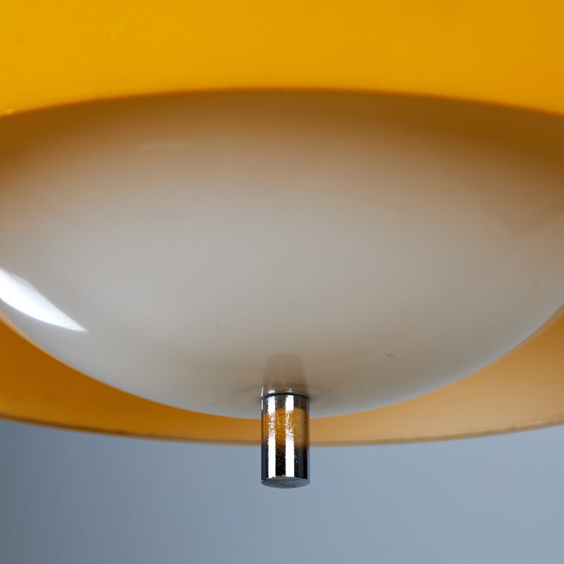 Vintage “Burgos” pendant lamp by Harvey Guzzini for Meblo, 1970