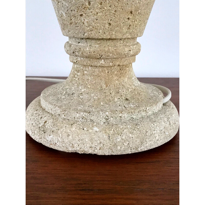 Vintage Gard stone lamp, 1970