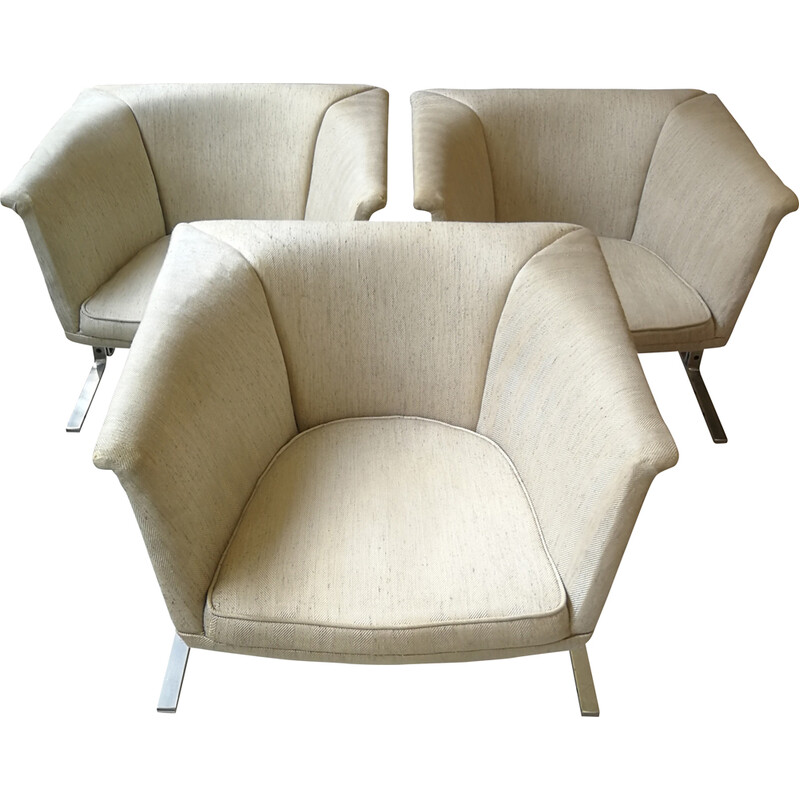 Pair of vintage armchairs for Artifort, 1960