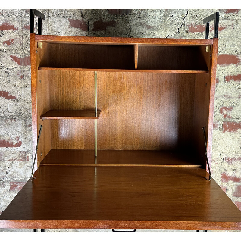 Vintage modular teak storage unit, 1960