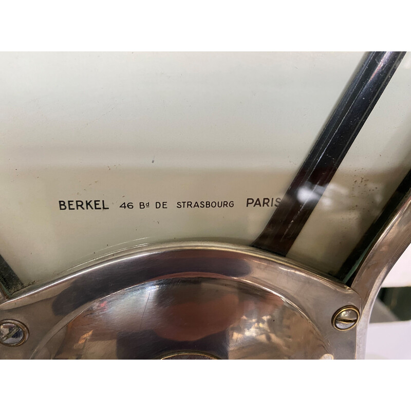 Vintage stainless steel commercial scale for Berkel, 1970