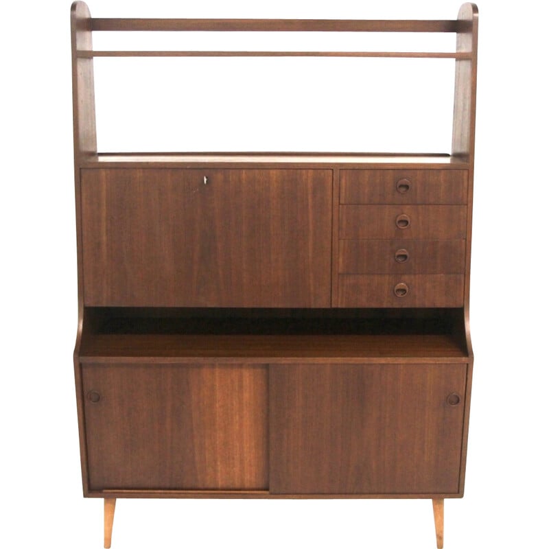 Vintage teak secretary, Sweden 1960