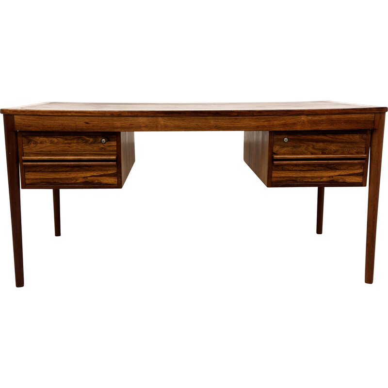 Vintage rosewood desk for Averskogs Möbelfabrik, Sweden 1960