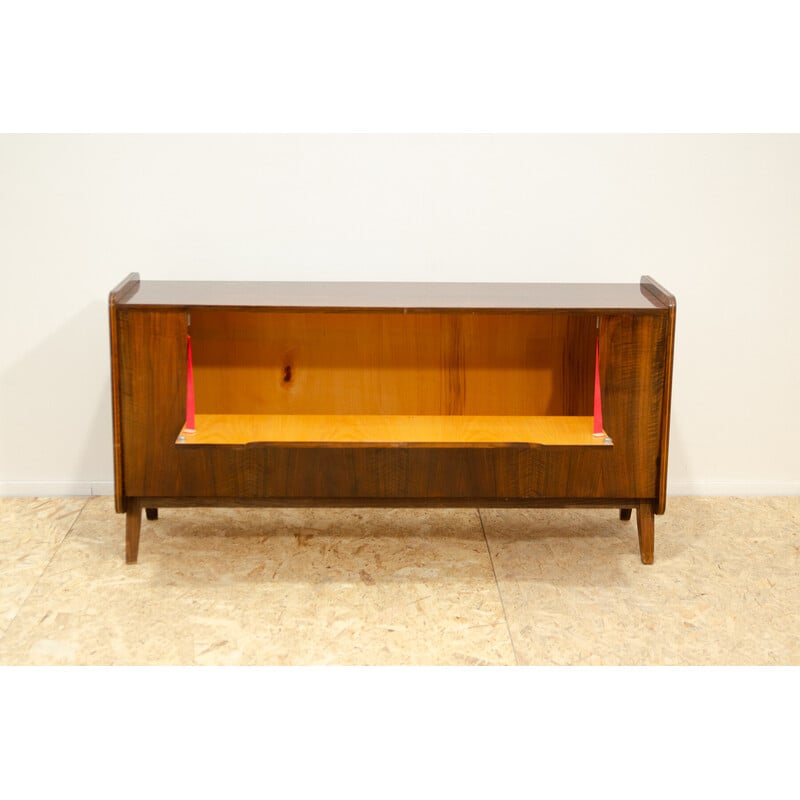 Vintage walnut chest of drawers by František Jirák for Tatra Nábytok, Czechoslovakia 1970