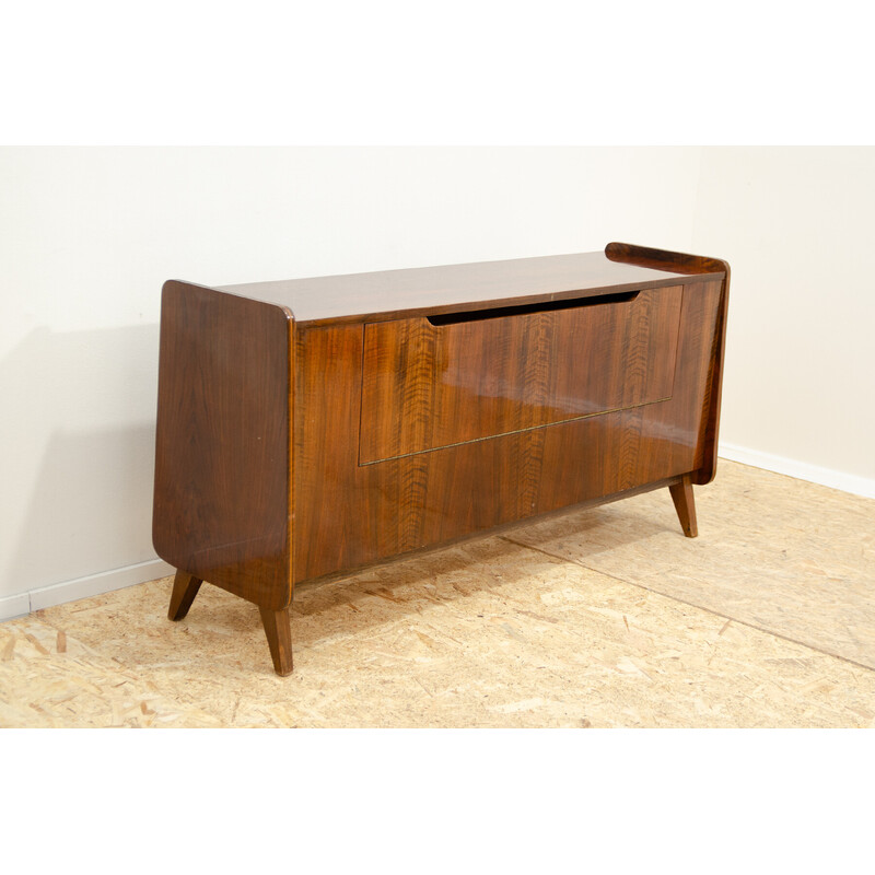 Vintage walnut chest of drawers by František Jirák for Tatra Nábytok, Czechoslovakia 1970