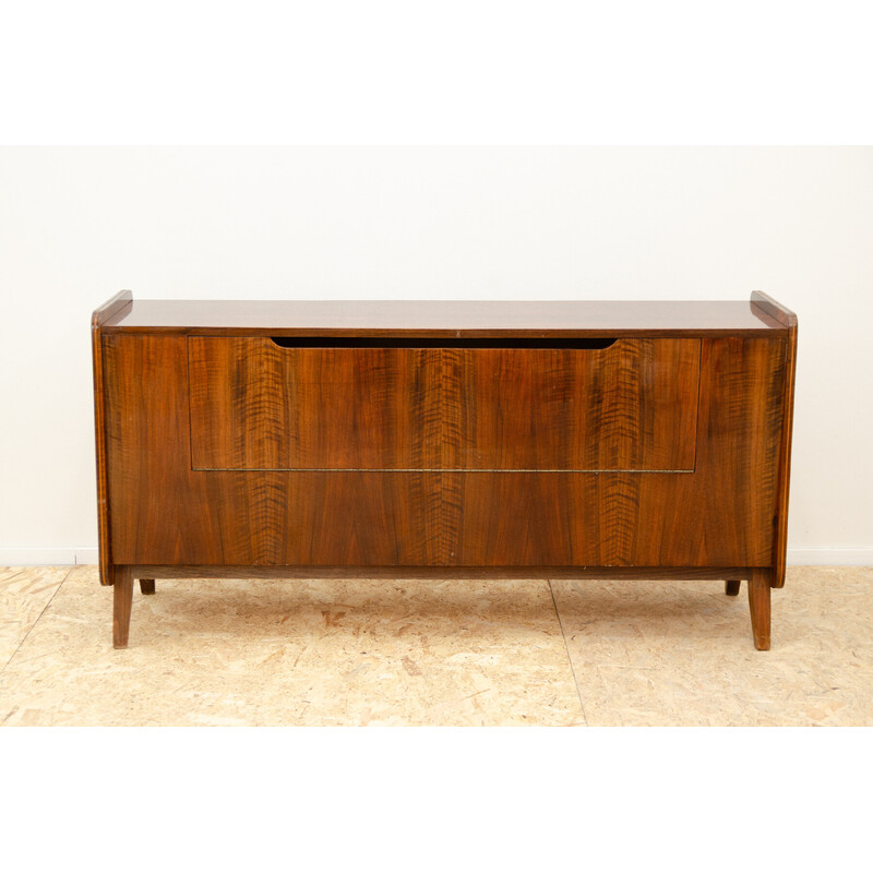 Vintage walnut chest of drawers by František Jirák for Tatra Nábytok, Czechoslovakia 1970