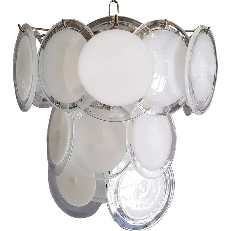 Lámpara de cristal de Murano de Gino Vistosi - 1960