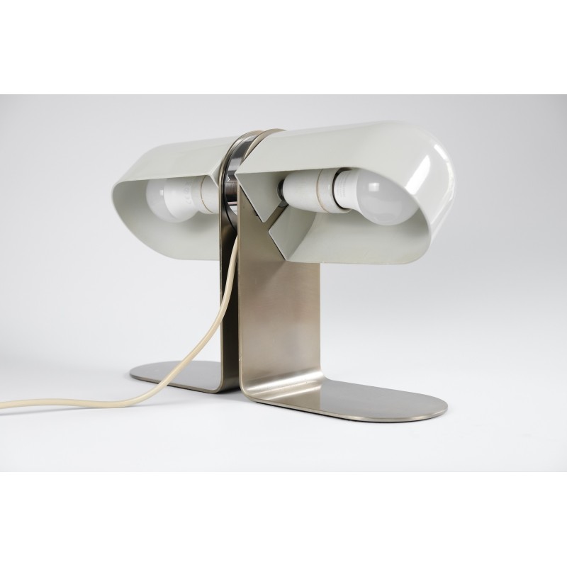 Vintage table lamp by André Ricard for Metalarte, Spain 1973